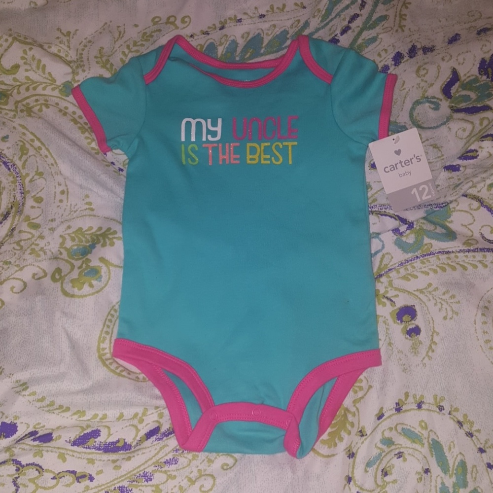 NWT Carter's Baby Girl Onesie